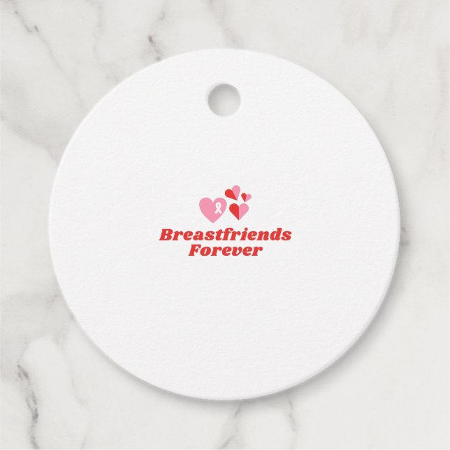 Brustkrebs Geschenkanhänger (Vorderseite)