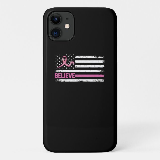 Brustkrebs glaubt Brustkrebs-Bewusstsein Amer Case-Mate iPhone Hülle (Rückseite)