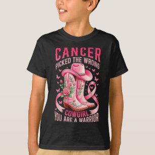 Brustkrebs hat das falsche Cowgirl gewählt, Sie si T-Shirt