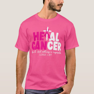 Brustkrebs heilen, an Gott glauben, Christlich, Br T-Shirt