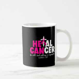 Brustkrebs Heilung glauben Gott Christlich Kaffeetasse