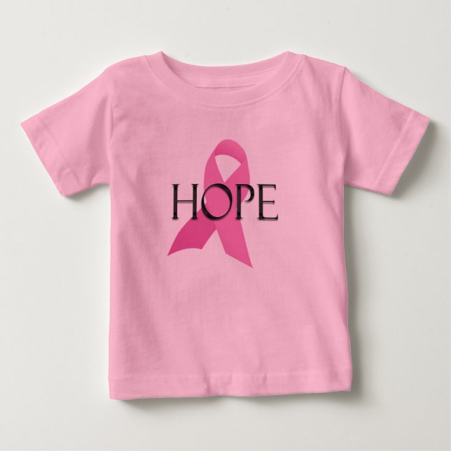 Brustkrebs HOPE-Kinder Shirt (Vorderseite)