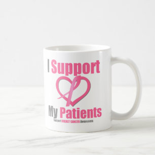 Brustkrebs - ich unterstütze meine Patienten Kaffeetasse