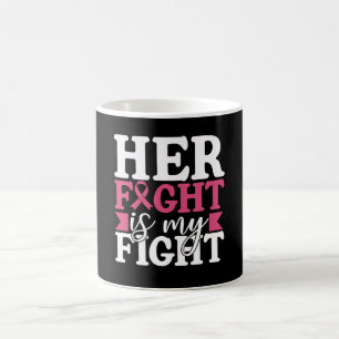 Brustkrebs Ihr Kampf ist meine Familie Frauen bekä Kaffeetasse