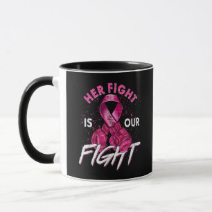 Brustkrebs Ihr Kampf ist unser Kampf Brustkrebs Tasse