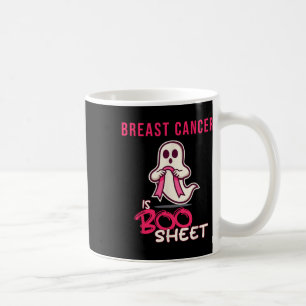 Brustkrebs ist der Monat des Booblatt-Bewusstseins Kaffeetasse