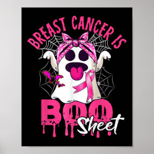 Brustkrebs ist ein boomfähiges Halloween-Brustkreb Poster