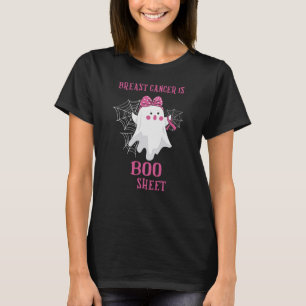 Brustkrebs ist ein Bootschild, ein lustiges Hallow T-Shirt