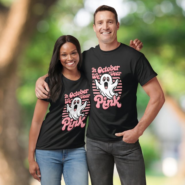 Brustkrebs ist ein Bootschild - Witziges Halloween T-Shirt (Von Creator hochgeladen)