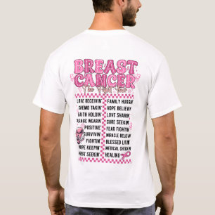 Brustkrebs-Kampf-Tour Brustkrebs-Überlebende T-Shirt