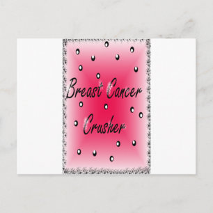 Brustkrebs-Kreuzfahrer Postkarte