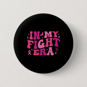 Brustkrebs-Krieg rosa Band Button