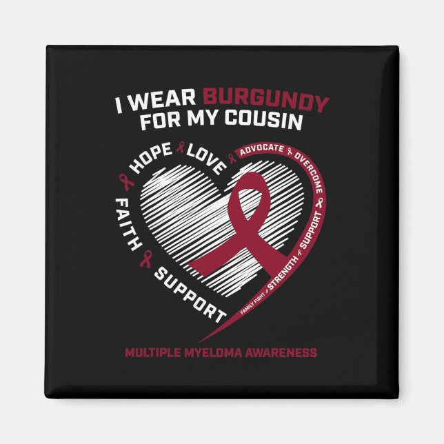 Brustkrebs-Krieger, der vom Blut erfasst wird Magnet (Vorne)