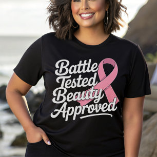 Brustkrebs-Krieger rosa Ribbon Überlebenschance kä T-Shirt