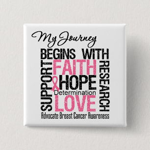 BRUSTKREBS Meine Reise beginnt mit dem GLAUBEN Button