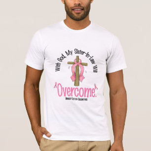 Brustkrebs mit Gott, den meine Schwägerin Overc T-Shirt