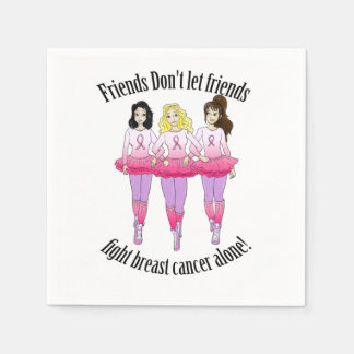 Brustkrebs: Niemand kämpft allein Serviette