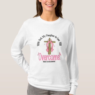 Brustkrebs-Schwiegertochter überwindt T-Shirt