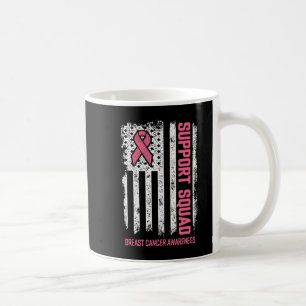 Brustkrebs-Shirts unterstützen Brustkrebs im Quadr Kaffeetasse