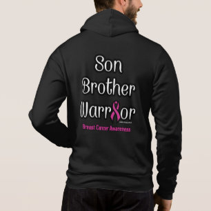 Brustkrebs - Sohn-Bruder-Krieger. Hoodie