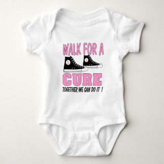 Brustkrebs-T-Shirts Bewusstseinsmonat Baby Strampler
