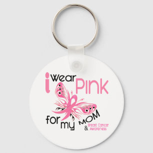 Brustkrebs TRAGE ICH ROSA FÜR MEINE MAMA 45 Schlüsselanhänger