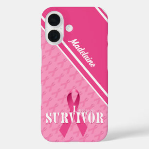 Brustkrebs-Überleben Custom Pink Ribbon title_seo2