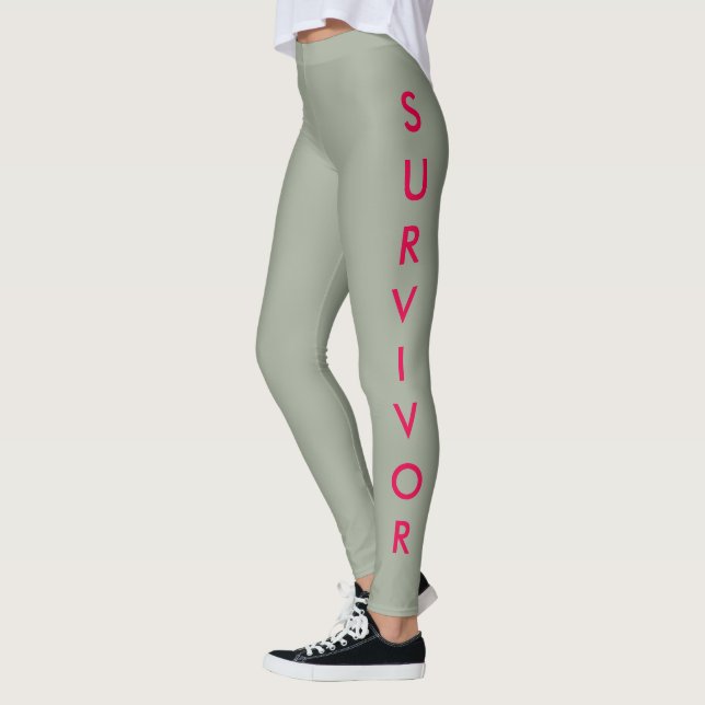BRUSTKREBS-ÜBERLEBEND-LEGGINGS DER FRAUEN LEGGINGS (Links)