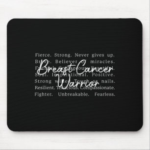 Brustkrebs-Überlebende-Bewusstseins-Unterstützung  Mousepad