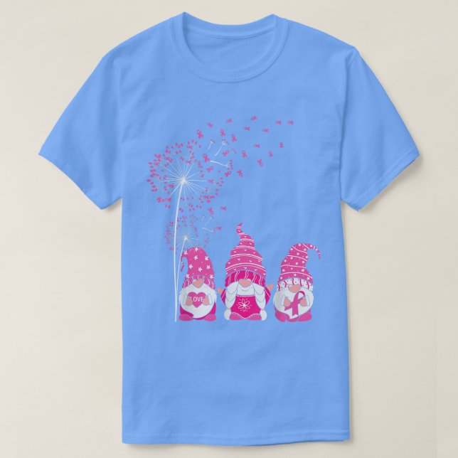 Brustkrebs-Überlebende im Oktober Pink-Krieg T-Shirt (Design vorne)