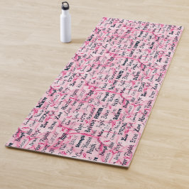 Brustkrebs - Überlebenschance Yogamatte