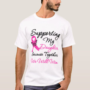 Brustkrebs-Unterstützung (Tochter) T-Shirt