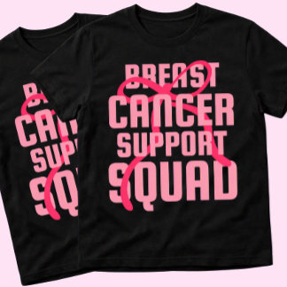 Brustkrebs-Unterstützungsgruppe Pink Ribbon T-Shirt