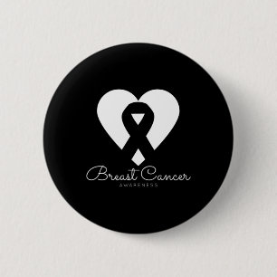 Brustkrebs - Weltkrebstag im Februar Button