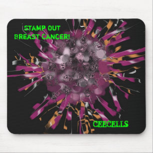 Brustkrebs-Zelle, CEECELLS Mousepad