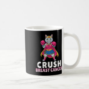 Brustkrebs zerkleinern mit Türkischem Angora Katze Kaffeetasse
