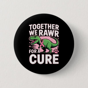 Brustkrebsbewusstsein Dinosaurier Paläontologe Button