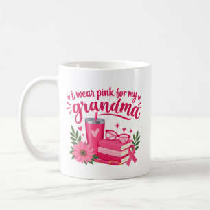 Brustkrebsbewusstsein "Ich trage Rosa für meine" Kaffeetasse