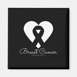 Brustkrebsbewusstsein - Weltkrebstag Februar Magnet