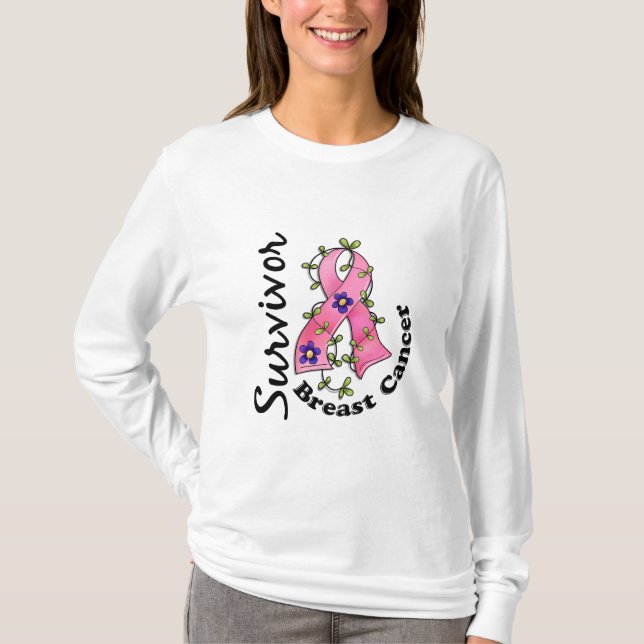 Brustkrebserkrankung 15 T-Shirt (Vorderseite)