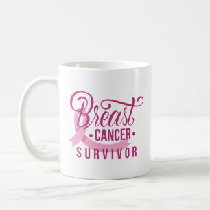 Brustkrebserkrankung Kaffeetasse