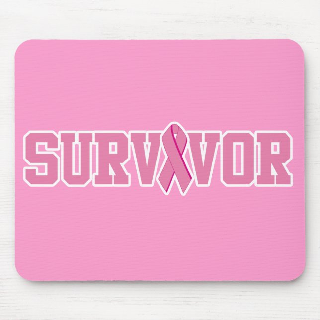 Brustkrebserkrankung Mousepad (Vorne)