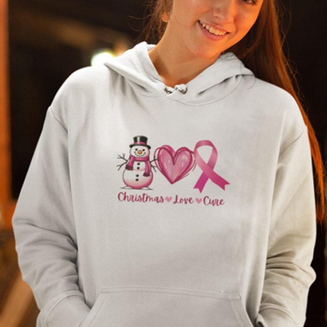 Brustkrebserkrankung, Weihnachtsgeschenk des Krieg Hoodie (Von Creator hochgeladen)
