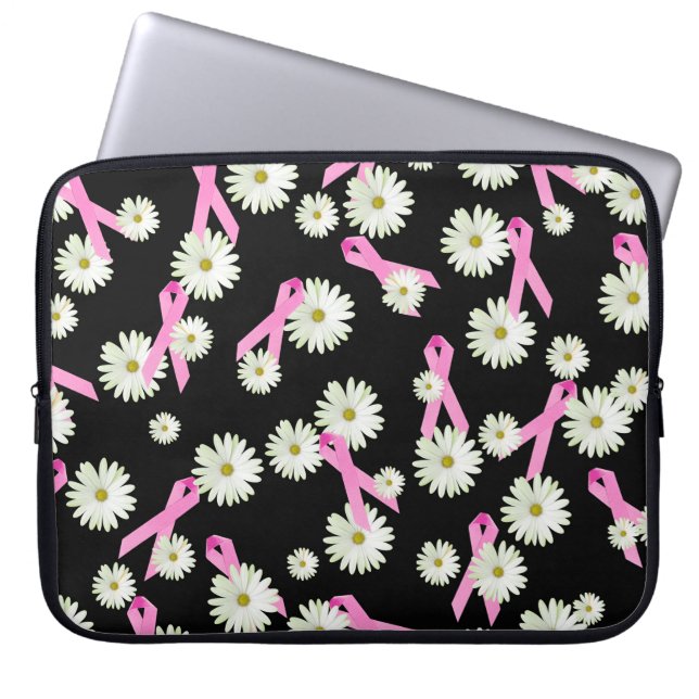 Brustkrebserkrankungen Laptopschutzhülle (Vorderseite)