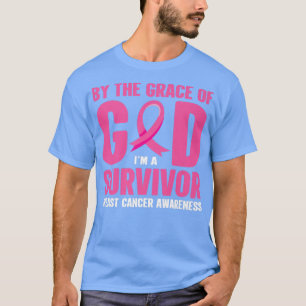 BrustkrebsNach der Gnade des Überlebens von Gottes T-Shirt