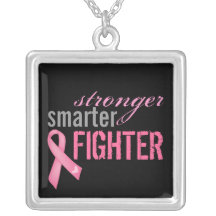 Brustkrebsüberlebung Sterling Silver Necklace