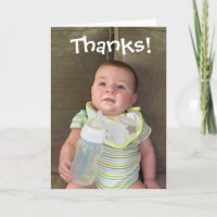 Brustmilch Danke Karte | Funny Baby Cards