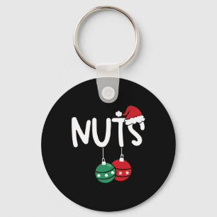 Brustnuten Matching Chestnut Weihnachten Coupl Schlüsselanhänger