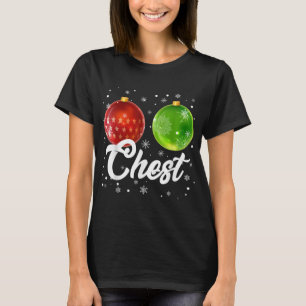 Brustnuten Weihnachten Matching Couple Chestnut Xm T-Shirt