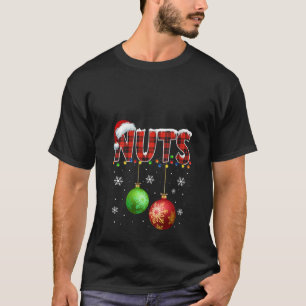 Brustnuts Funny Matching Kastanien Weihnachtsfeier T-Shirt
